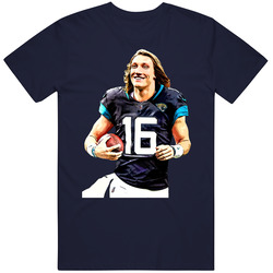 Trevor Lawrence Jacksonville Football Fan Cartoon T Shirt
