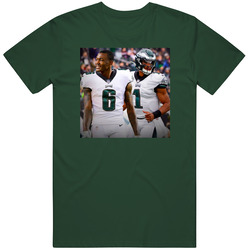 Devonta Smith Jalen Hurts Philadelphia Football Stars T Shirt