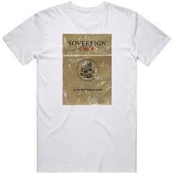 Sovereign Classic Luxury Cigarettes Distressed T Shirt