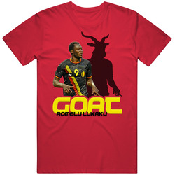 Romelu Lukaku Belgium Soccer Goat T Shirt