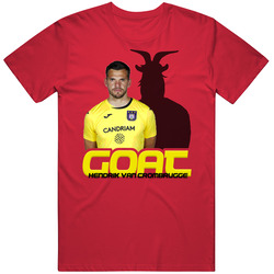 Hendrik Van Crombrugge Belgium Soccer Goat T Shirt
