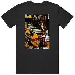Most Iconic Basketball Shots Ray Allen Miami T Shirt