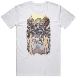 The Lovers Tarot Card Grunge Look T Shirt