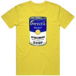 Greece's Homemade Aygolemono Lemon Soup Can T Shirt