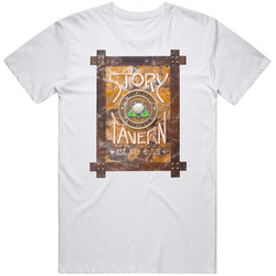 Story Tavern Burbank California Restaurant Worn Look T Shirt