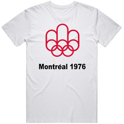 Montreal 1976 Olympics Symbol Logo T Shirt