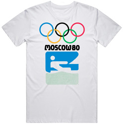 Moscow 80 Olympics Yachting T Shirt