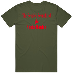 The Peoples Republic Of Santa Monica Custom T Shirt