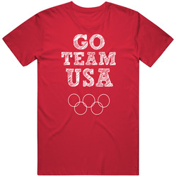 Go Team Usa Olympics T Shirt