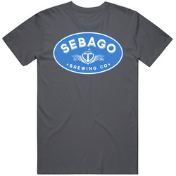 Sebago Brewing Co Portland Maine Restaurant T Shirt