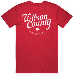 Wilson County Barbecue Portland Maine Restaurant Worn Look T Shirt