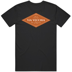 Via Vecchia Portland Maine Restaurant T Shirt