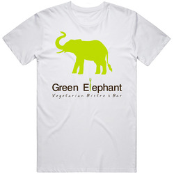 The Green Elephant Portland Maine Restaurant T Shirt