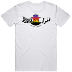 Liquid Riot Bottling Company Portland Maine Restaurant T Shirt