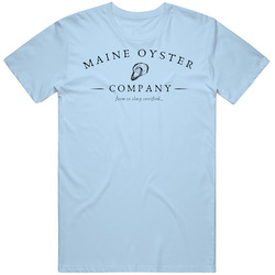 Maine Oyster Company Portland Maine Restaurant T Shirt