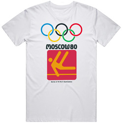 Moscow Gymnastics Olympics 1980 T Shirt