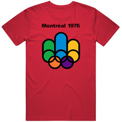 Montreal 1976 Olympics Logo T Shirt