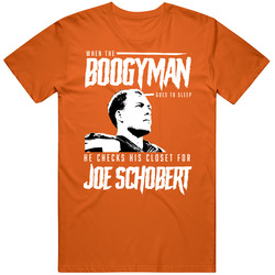 When The Boogyman Sleeps He Checks For Joe Schobert Cleveland Football