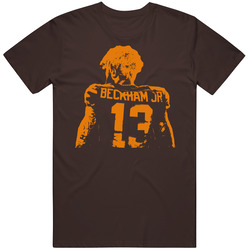 Odell Beckham Jr 13 Cleveland Football Team Player T Shirt