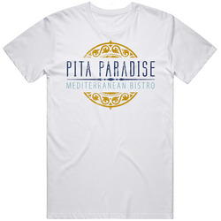 Pita Paradise Maui Hawaii Restaurant Worn Look T Shirt