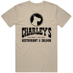 Charley's Maui Hawaii Restaurant Worn Look T Shirt
