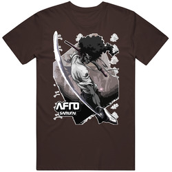 Afro Samurai Anime Manga Samuel L Jackson T Shirt