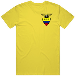 Ecuador Soccer Futball Team Copa America Cup Jersey Crest Logo Support
