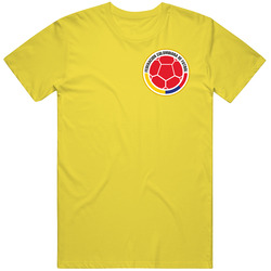 Colombia Soccer Futball Team Copa America Cup Jersey Crest Logo Suppor