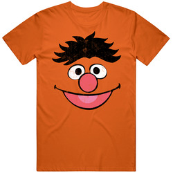 Ernie Face Sesame Street Character Face Halloween T Shirt