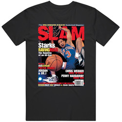 Slam Magazine Issue 4 John Starks Popular Basketball Magazine Grunge L