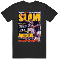 Slam Magazine Issue 9 Allen Iverson Popular Basketball Magazine Grunge