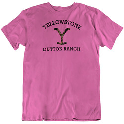Yellowstone Dutton Ranch Logo Vintage T Shirt