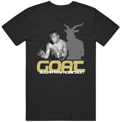 Sugar Ray Robinson Boxing Fan Goat T Shirt