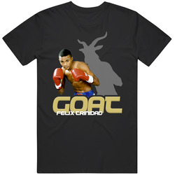 Felix Trinidad Boxing Fan Goat T Shirt