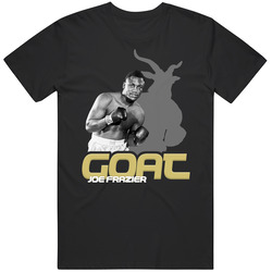 Joe Frazier Boxing Fan Goat T Shirt