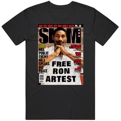 Slam Magazine Issue 90 Ron Artest Popular Basketball Magazine Grunge L