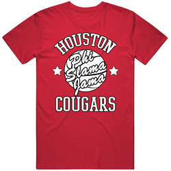 Houston Basketball College Phi Slama Jama T Shirt
