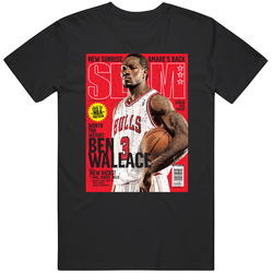 Slam Magazine Issue 103 Ben Wallace Popular Basketball Magazine Grunge