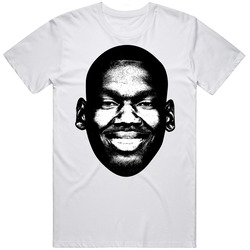 Garrison Brooks Big Head Basketball Fan T Shirt