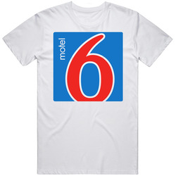 Motel 6 Hotel Logo T Shirt
