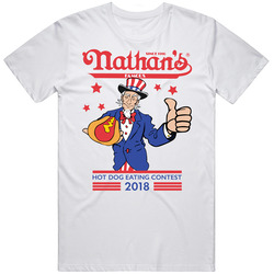 Nathan's Famous Hot Dog Eating Contest Joey Chestnut T Shirt