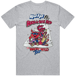 Koolaid Rock A Dile Red Wacky Wild Tour Vintage Unisex T Shirt
