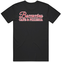 Boccaccino Cafe And Pizzeria Restaurant Logo Fort Lauderdale T Shirt