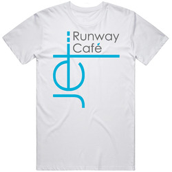 Jet Runway Cafe Restaurant Logo Fort Lauderdale T Shirt