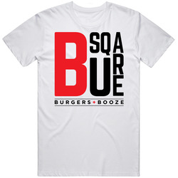 B Square Burgers And Booze Restaurant Logo Fort Lauderdale T Shirt