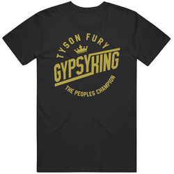 Tyson Fury The Gypsy King The Peoples Champion T Shirt