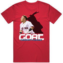Christian Vazquez Baseball Fan Goat T Shirt