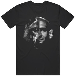 Khamzat Chimaev Borz Wolf Head T Shirt