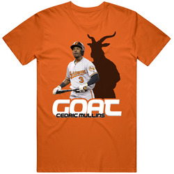 Cedric Mullins Baseball Fan Goat T Shirt