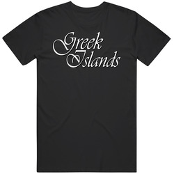 Greek Islands Restaurant Logo Fort Lauderdale T Shirt